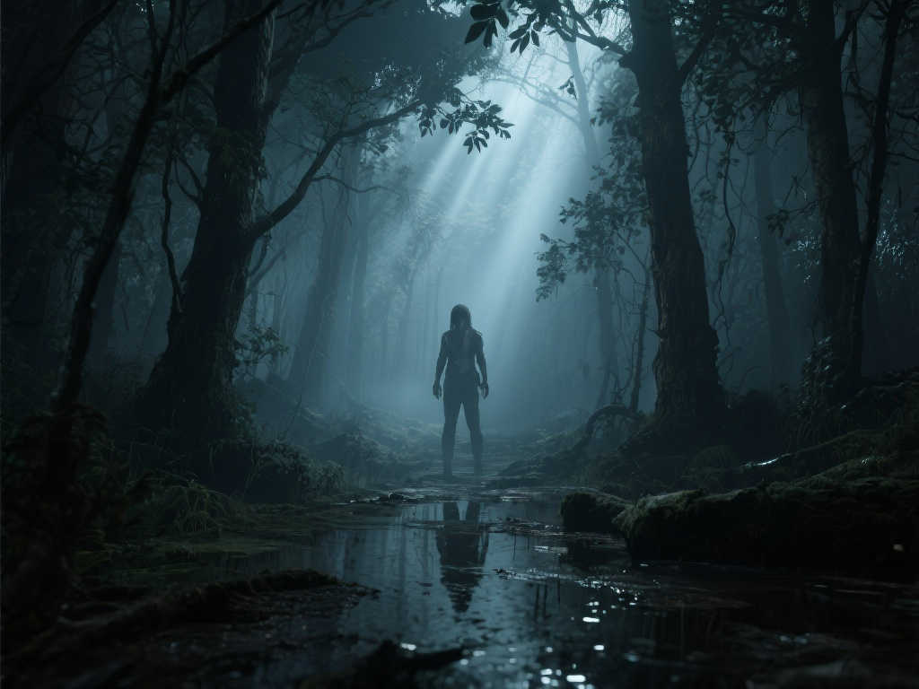 《寂静岭f》最新场景画面曝光：恐怖诡谲气氛令人毛骨悚然！