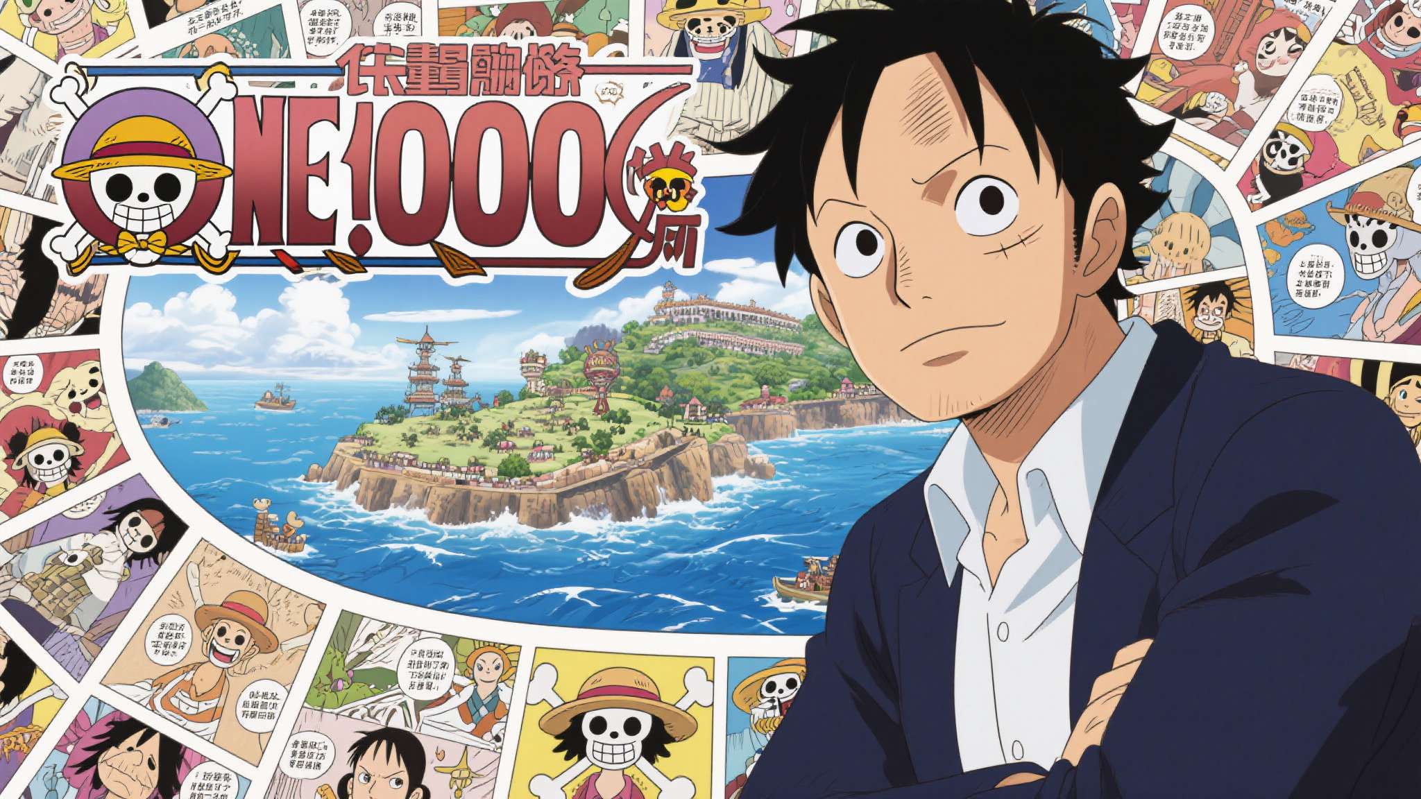 原著《海贼王》漫画拥有超过1100话的庞大体量，涵盖东海篇、伟大航路、新世界等多