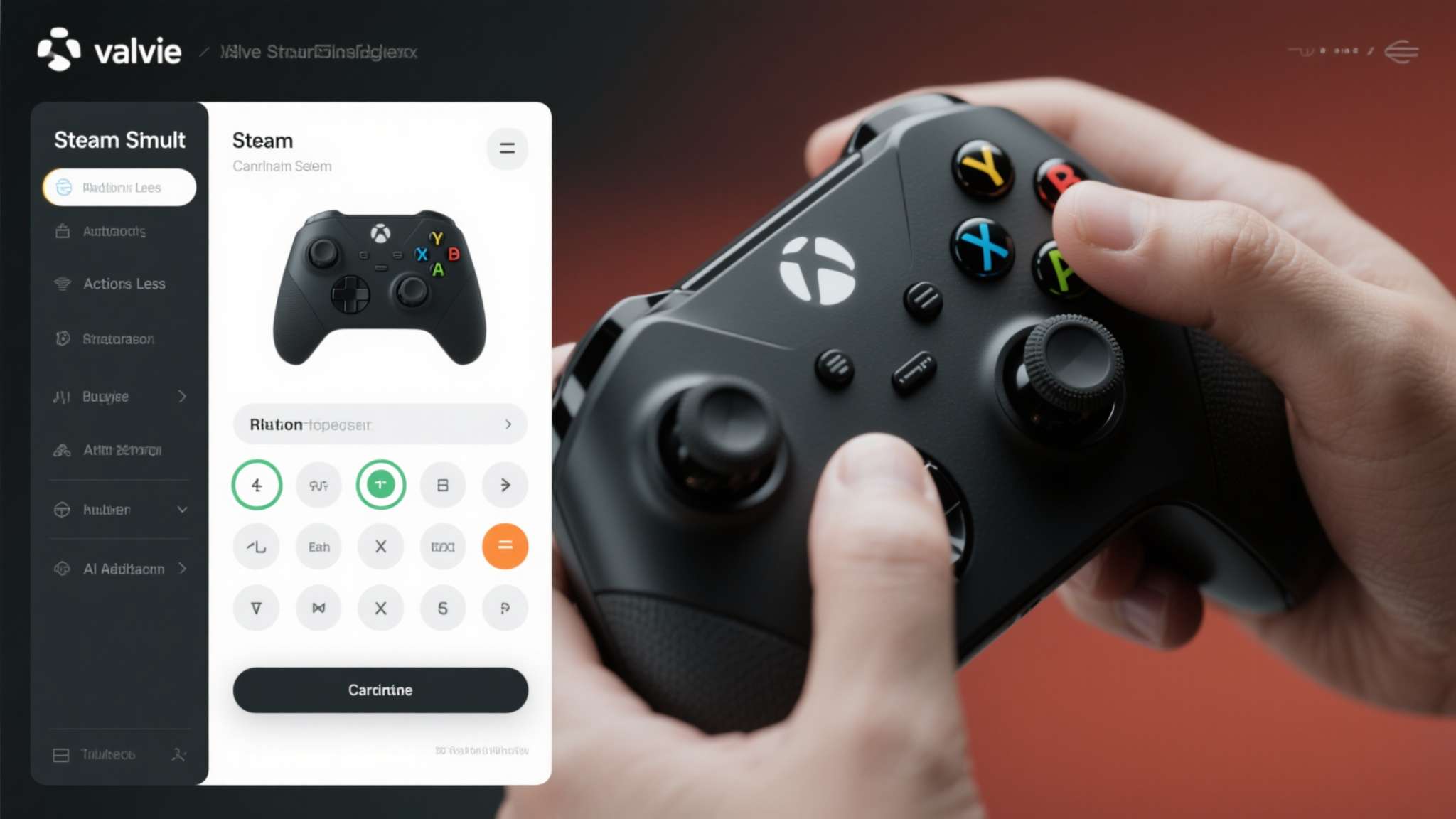 硬件之外，Valve据悉同步升级了Steam Input配置系统，新增了更多动作